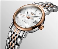 Orologio Longines Donna Elegant Collection in Acciaio/Oro rosa L43095877 - L43095877